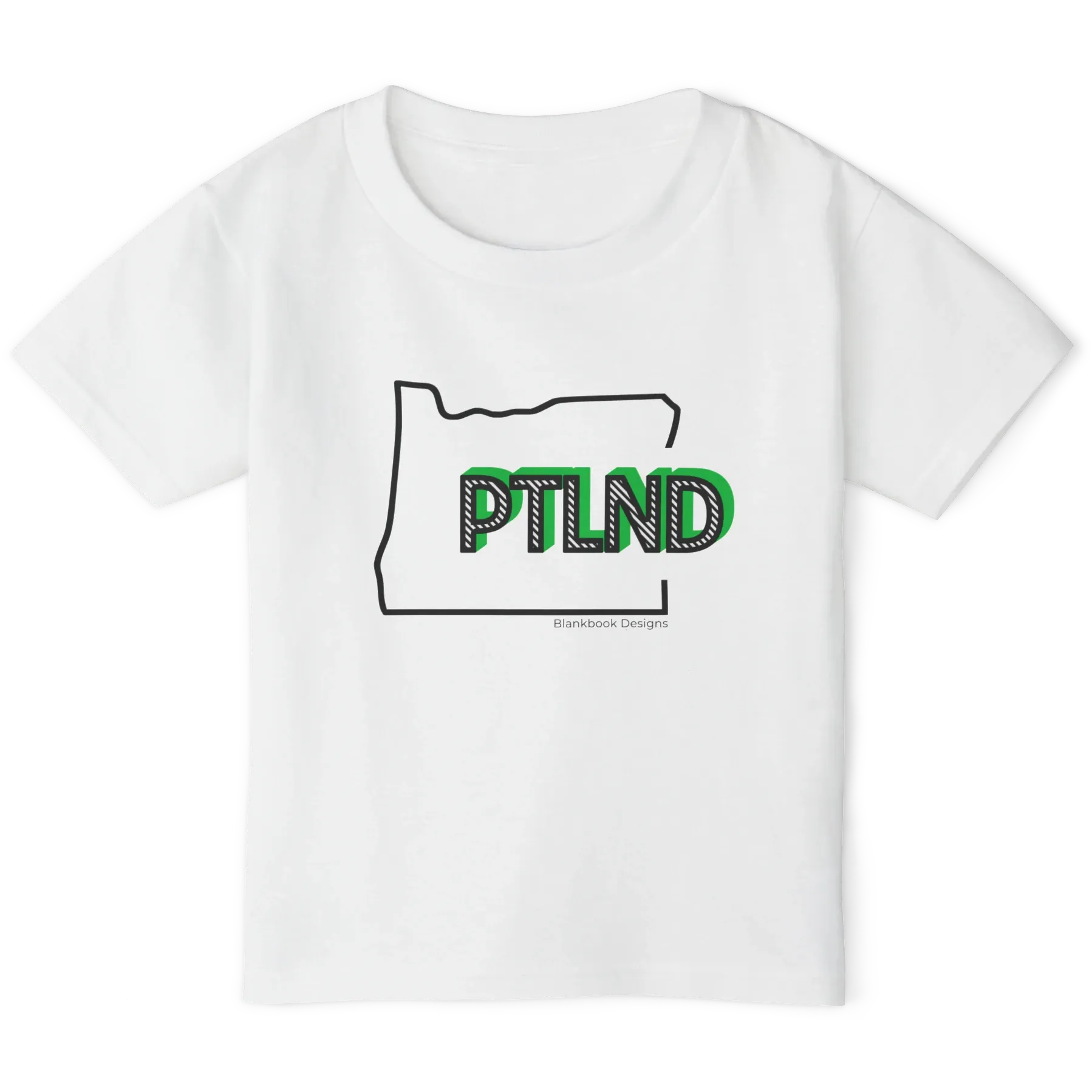 PTLND Toddler Tee, White, image 1 of 3