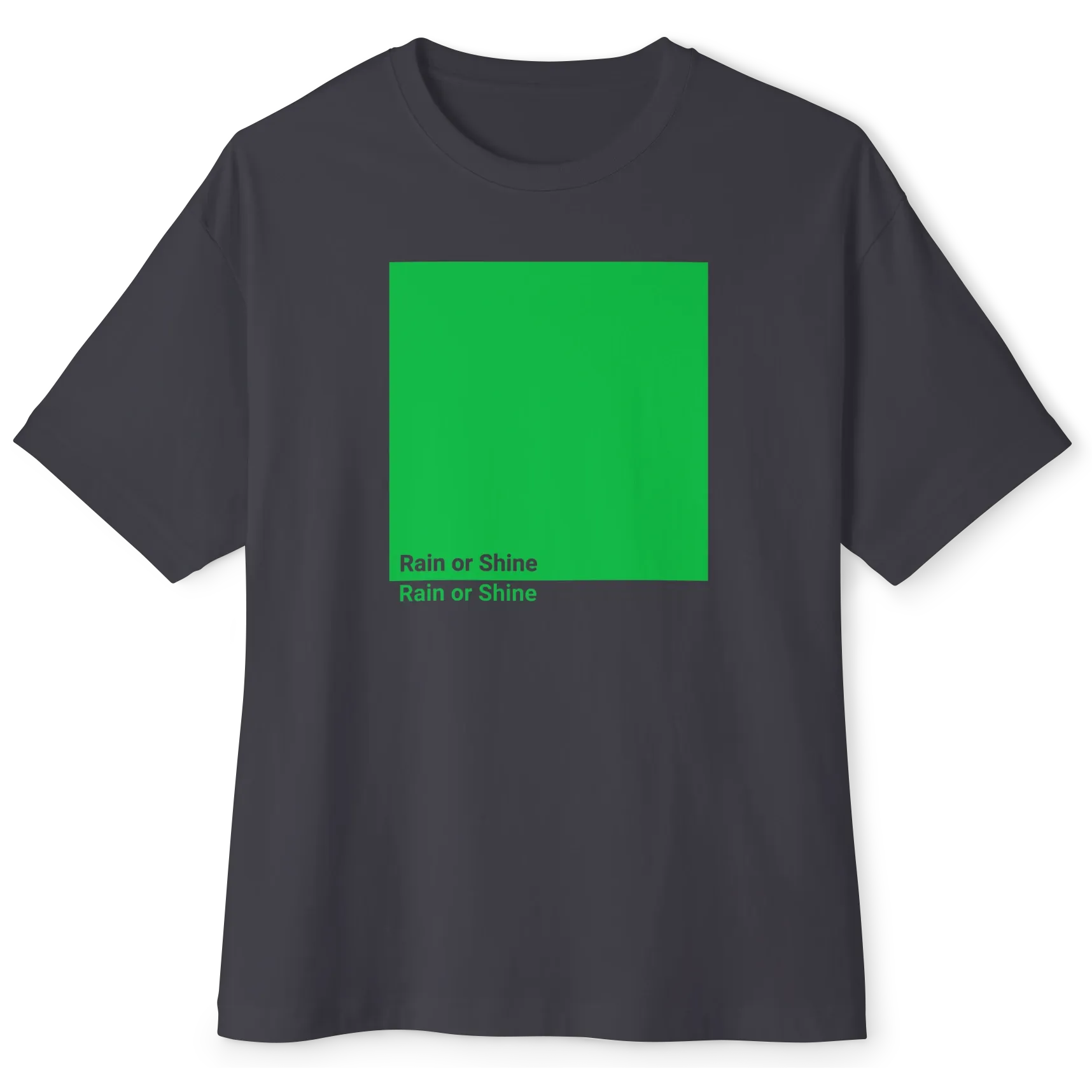 Color Box Tee, Dark Grey, image 1 of 4