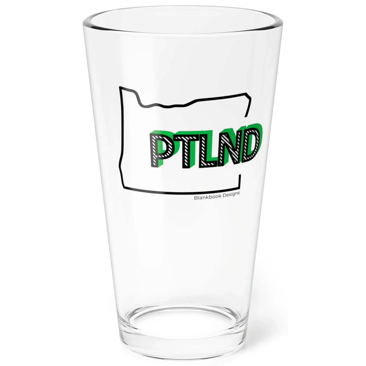 PTLND Pint Glass