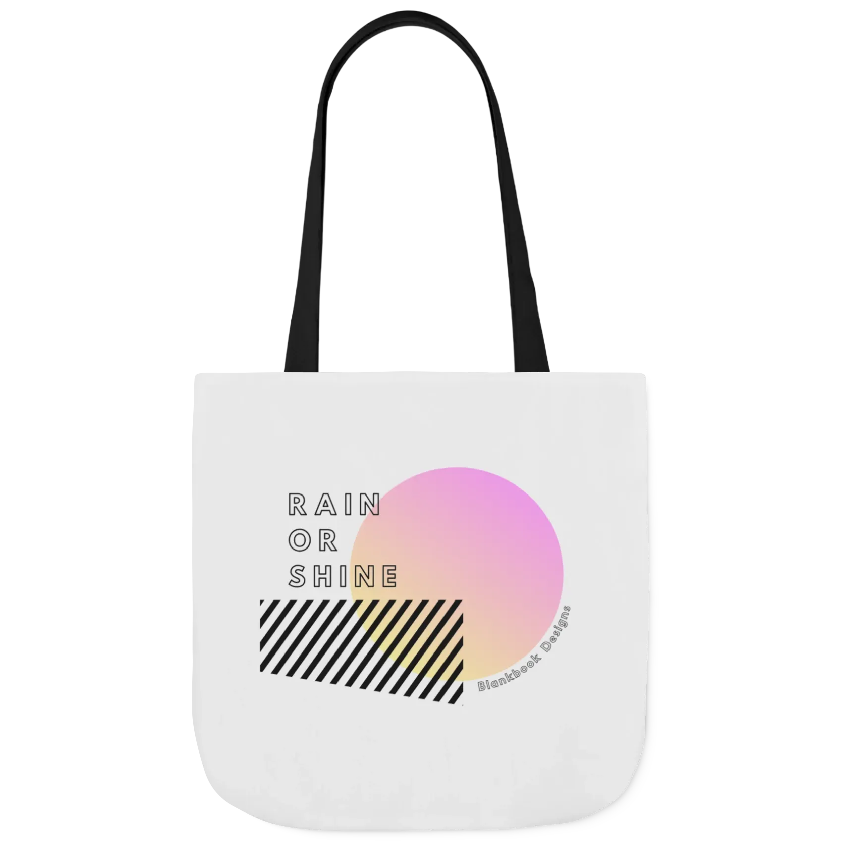 Gradient Sun Pink Tote