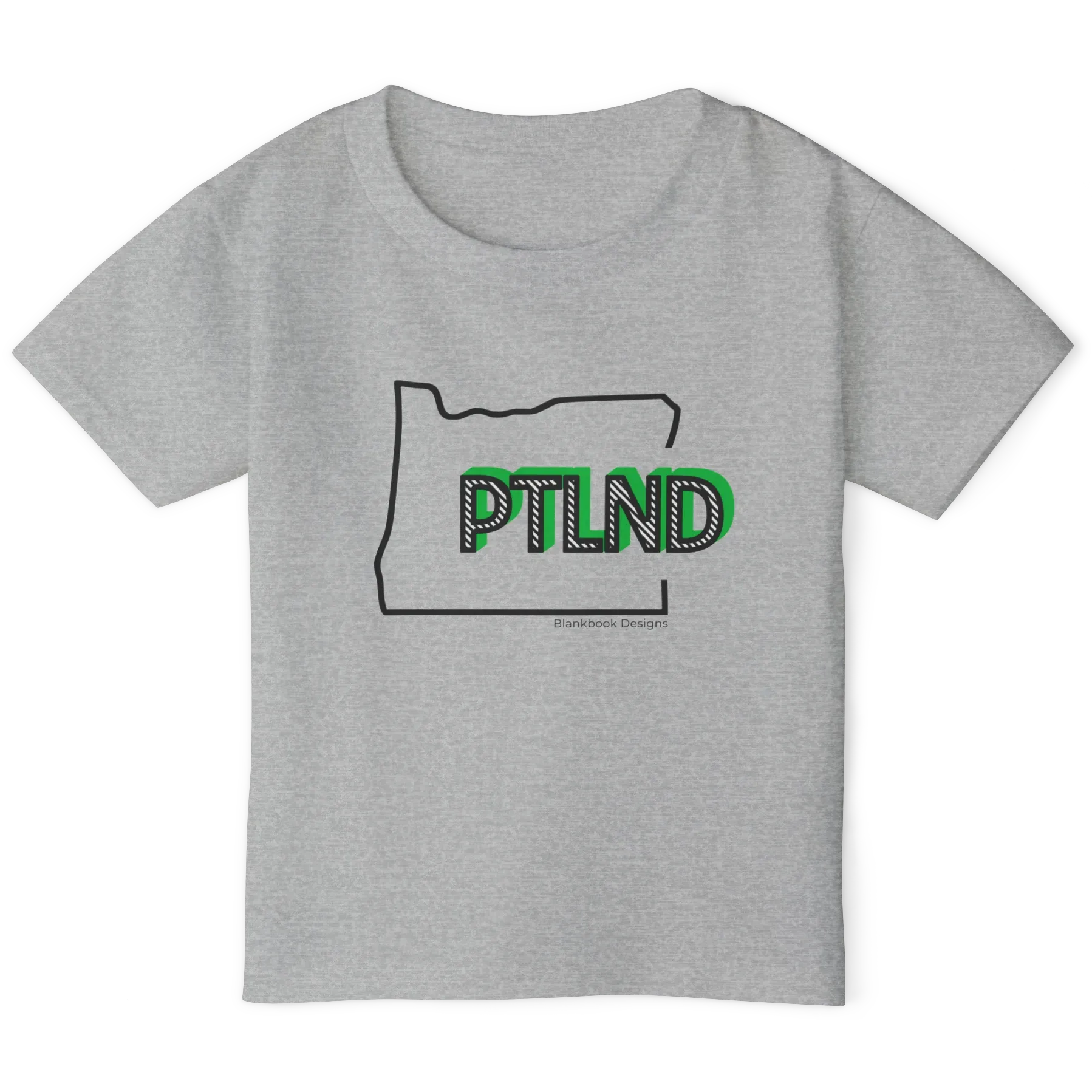 PTLND Toddler Tee, Sport Grey, image 1 of 2