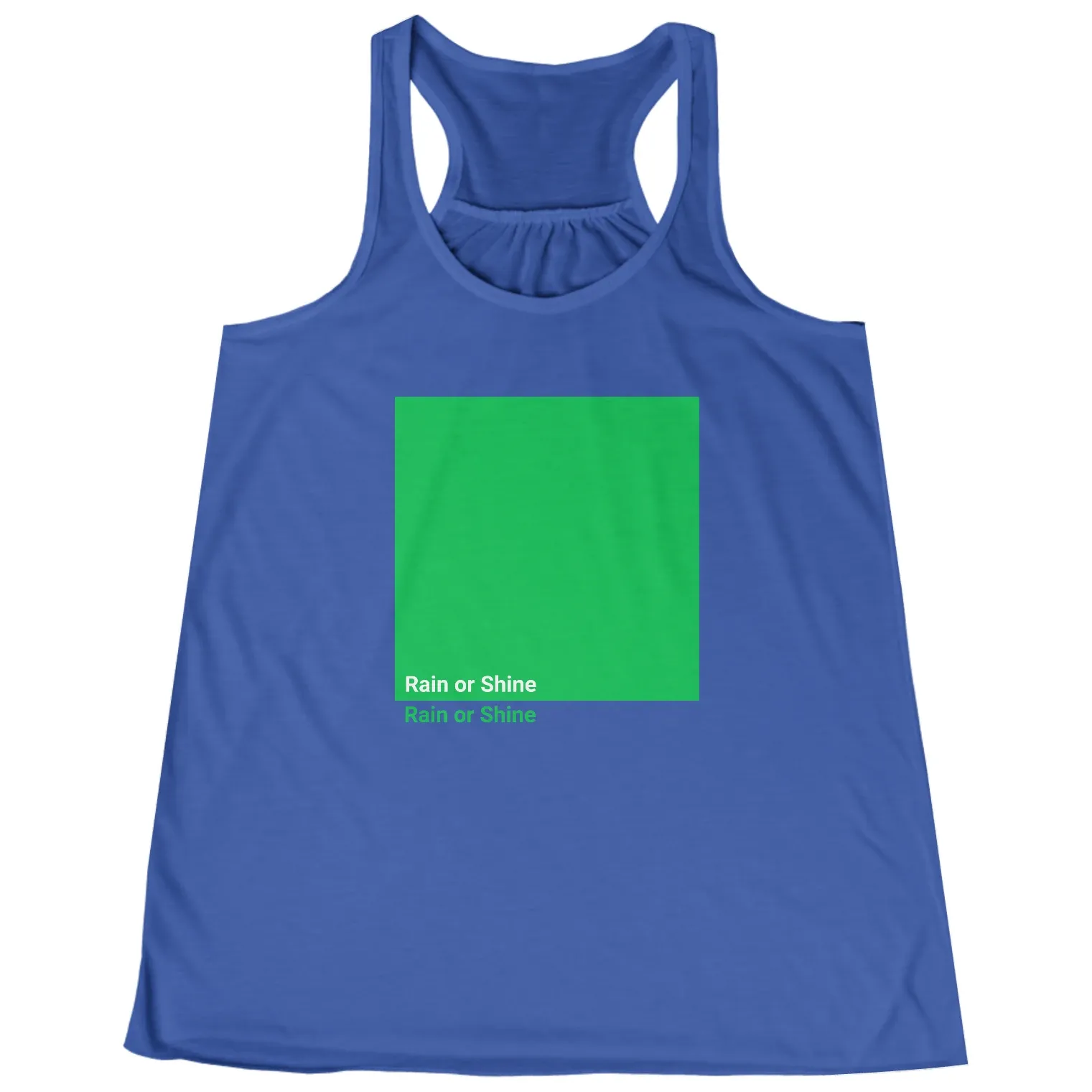 Color Box Tank, True Royal, image 1 of 5