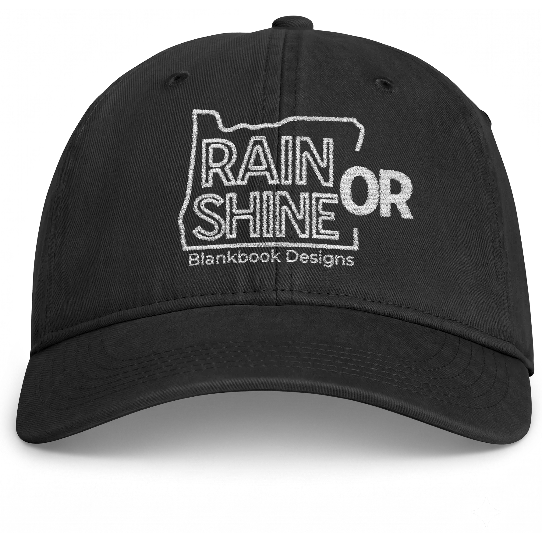 Rain or Shine Cap, Black
