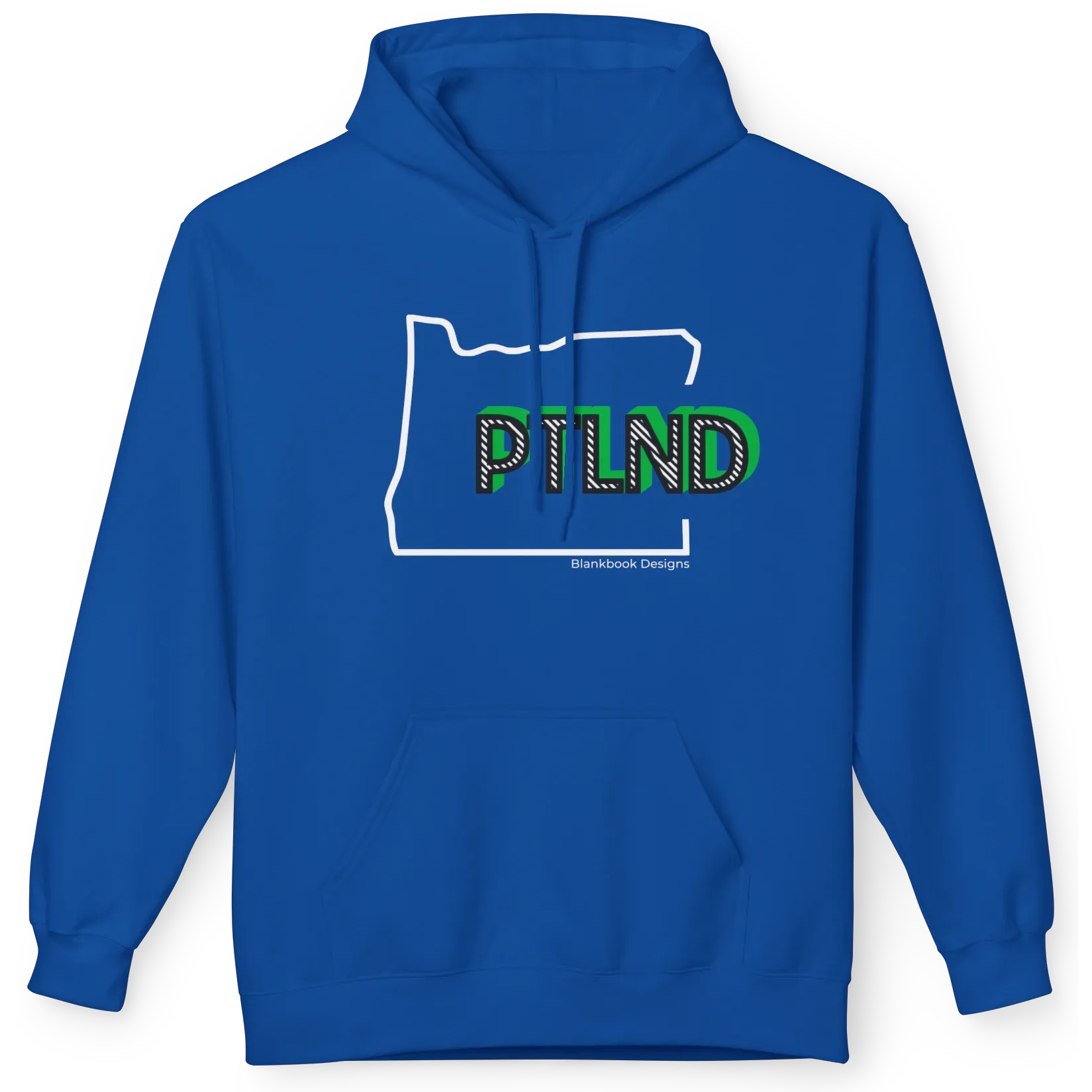 PTLND Hoodie, Royal, image 1 of 3