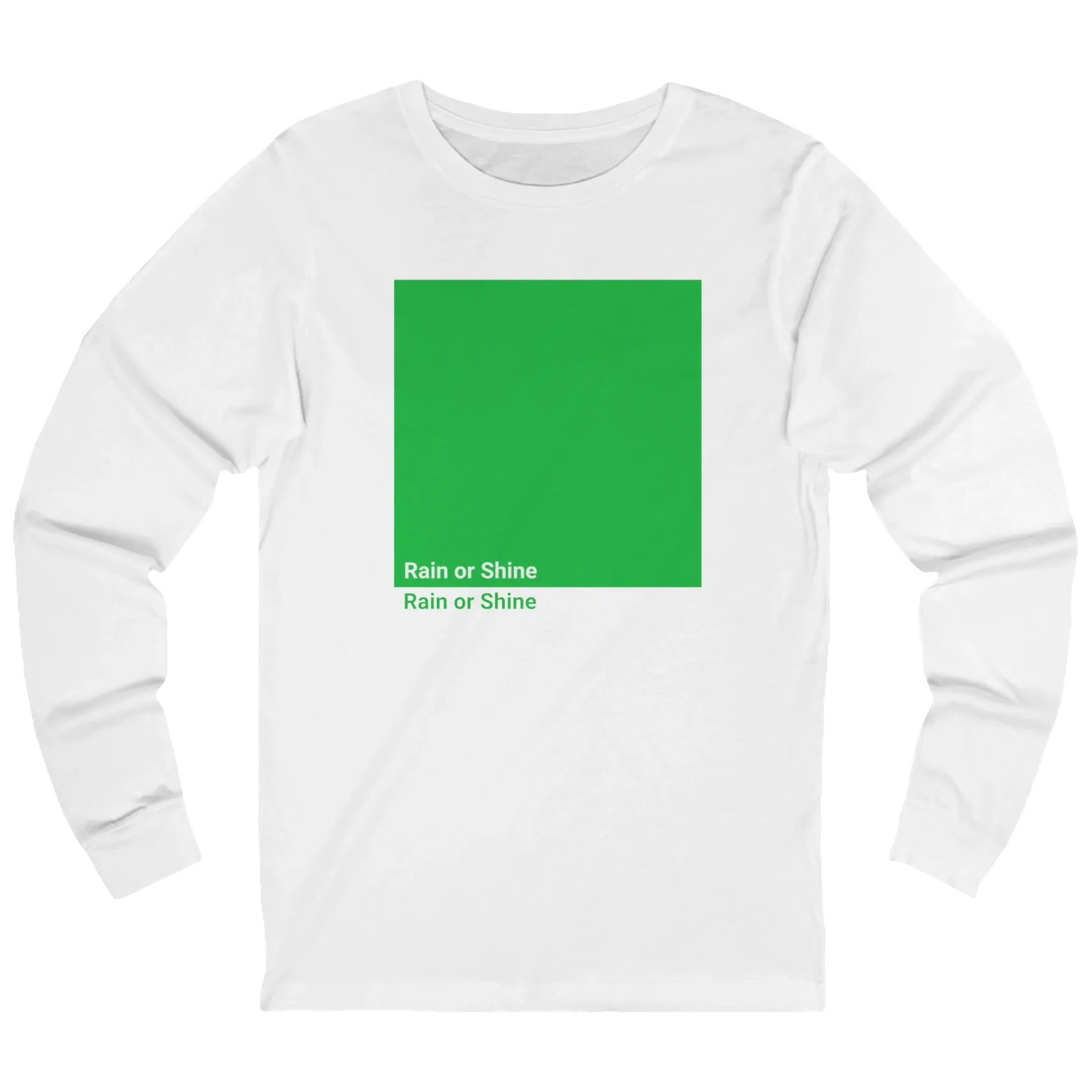 Color Box Longsleeve Tee