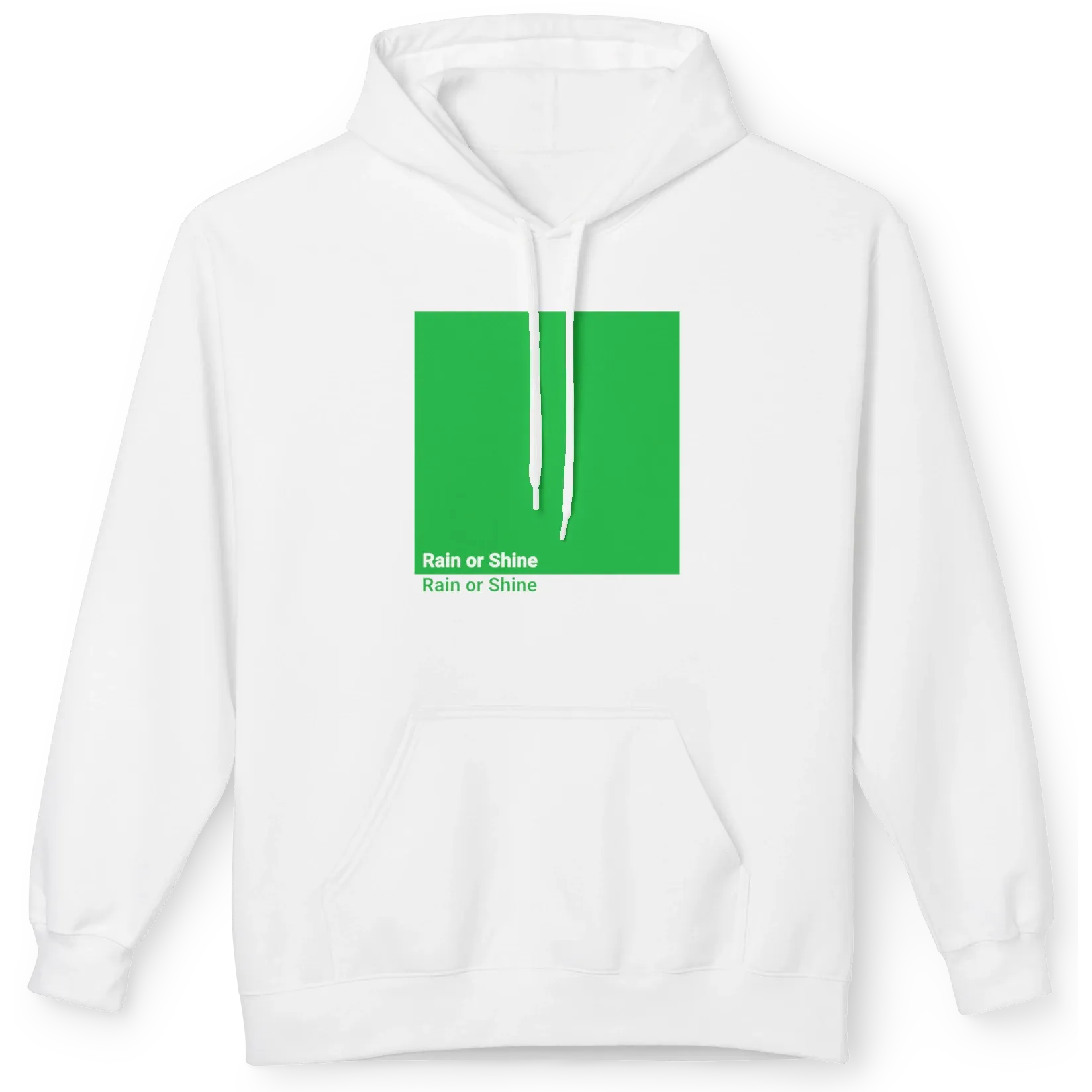Color Box Hoodie, White, image 1 of 3