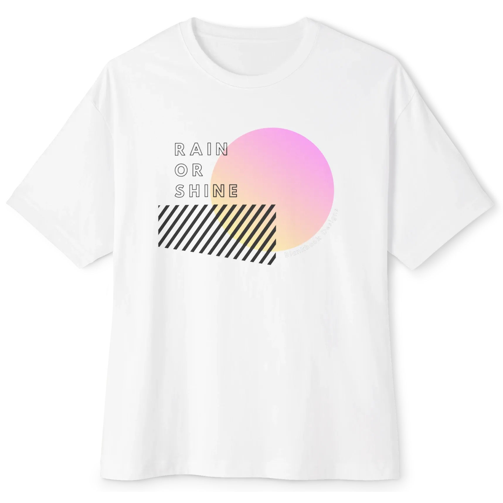 Gradient Sun Pink Tee