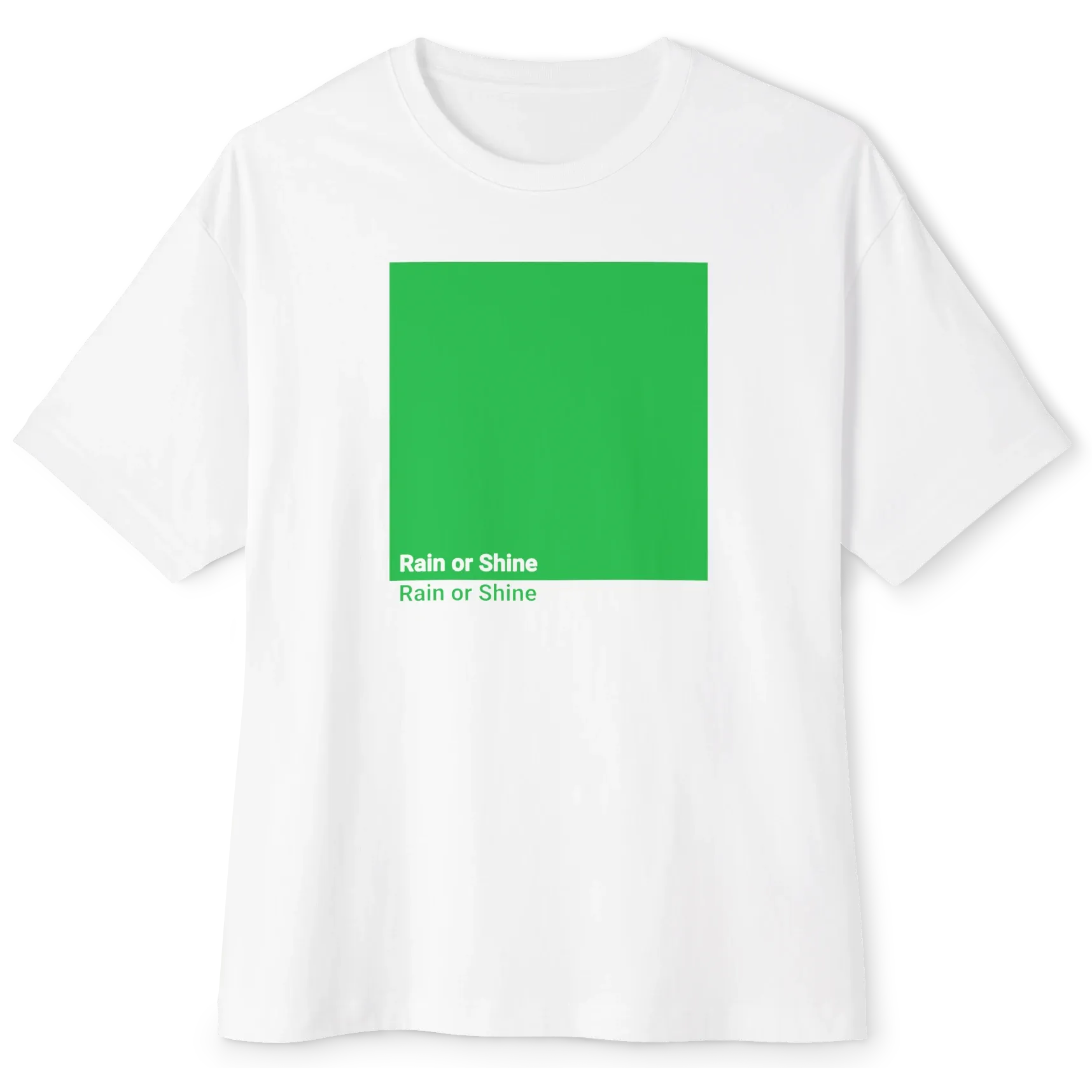 Color Box Tee, White, image 1 of 4