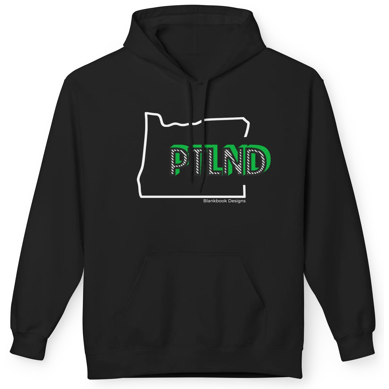 PTLND Hoodie, Black, image 1 of 3