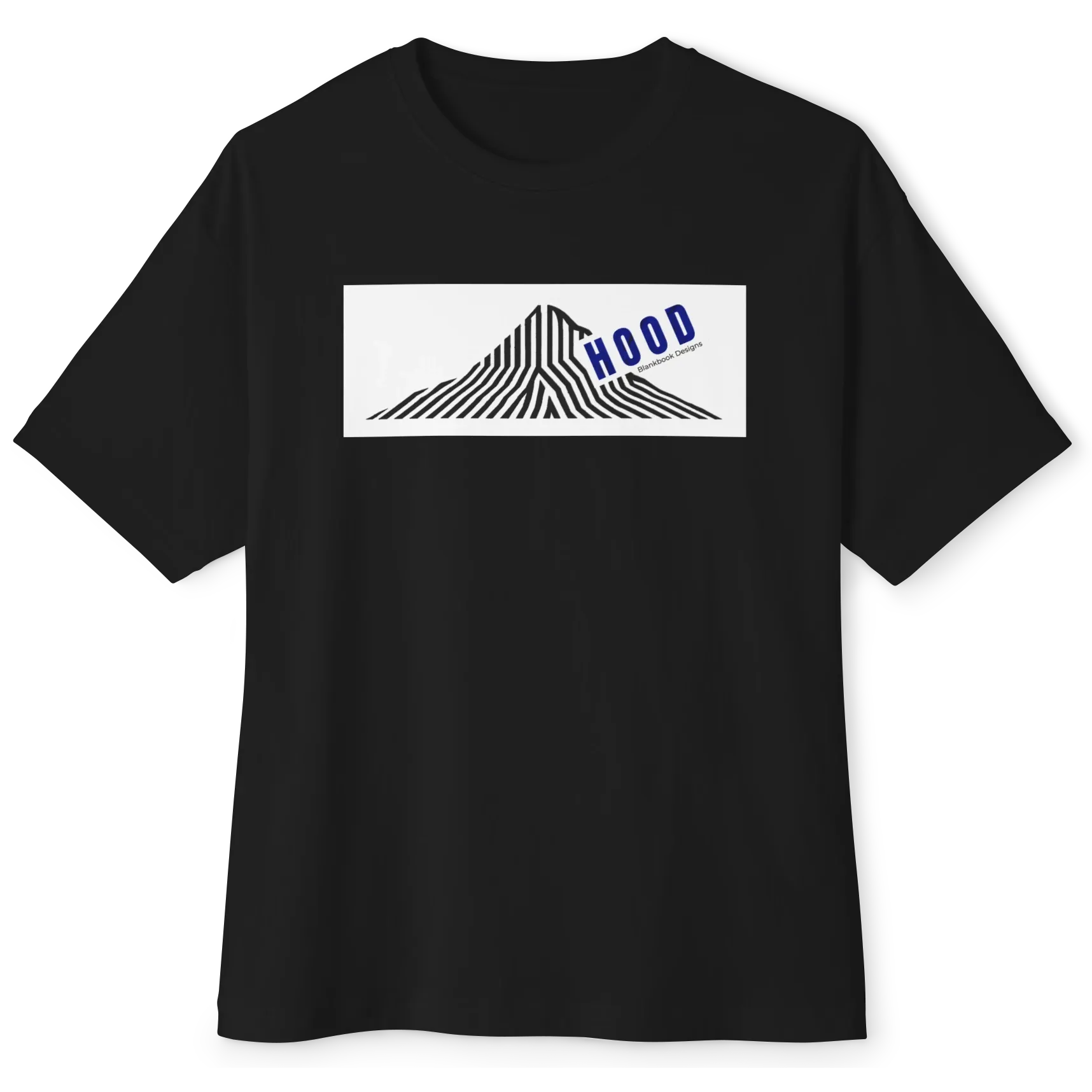 Mt. Hood Tee, Black, image 1 of 3