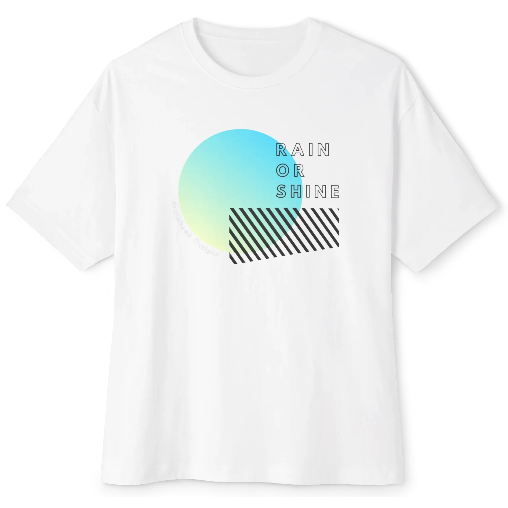 Gradient Sun Blue Tee