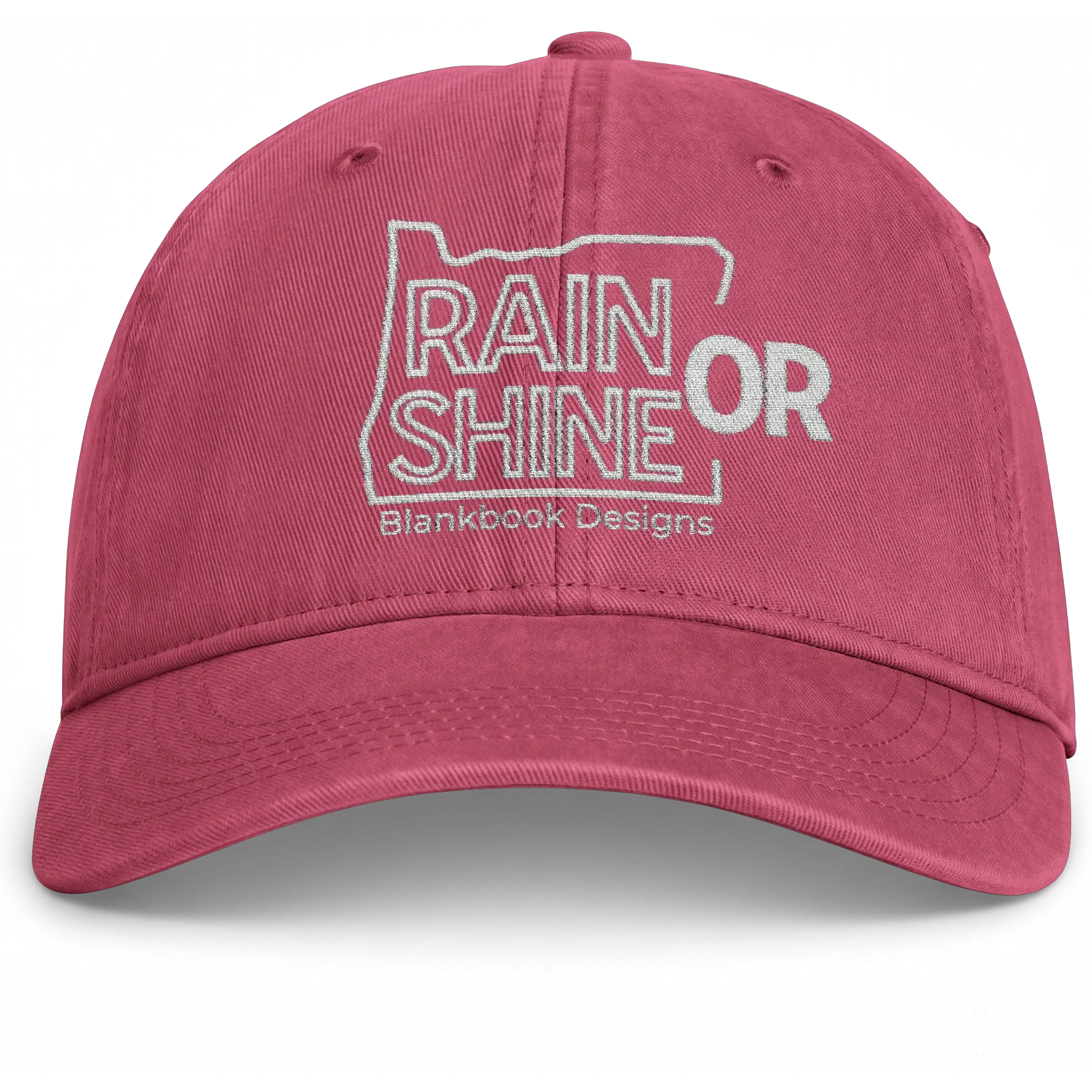Rain or Shine Cap, Crimson