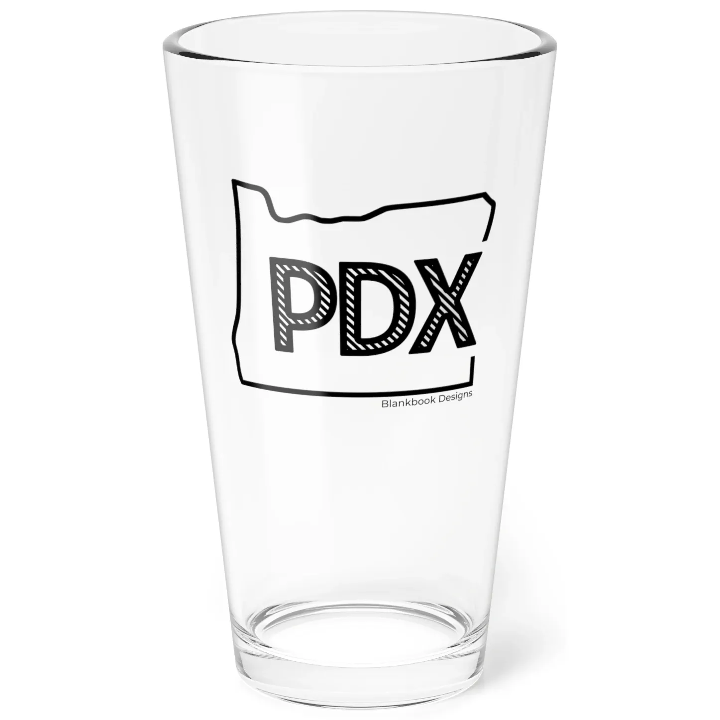PDX Pint Glass