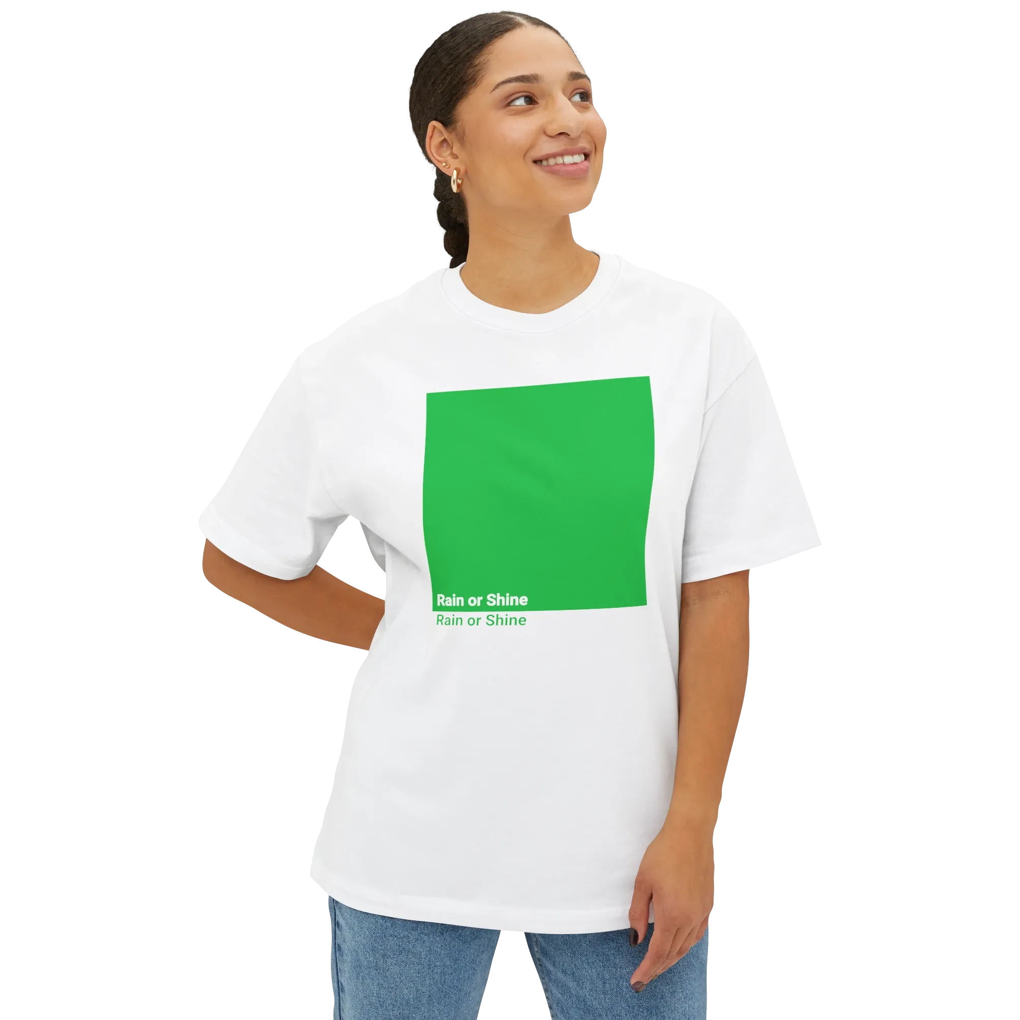 Color Box Tee, White, image 2 of 4