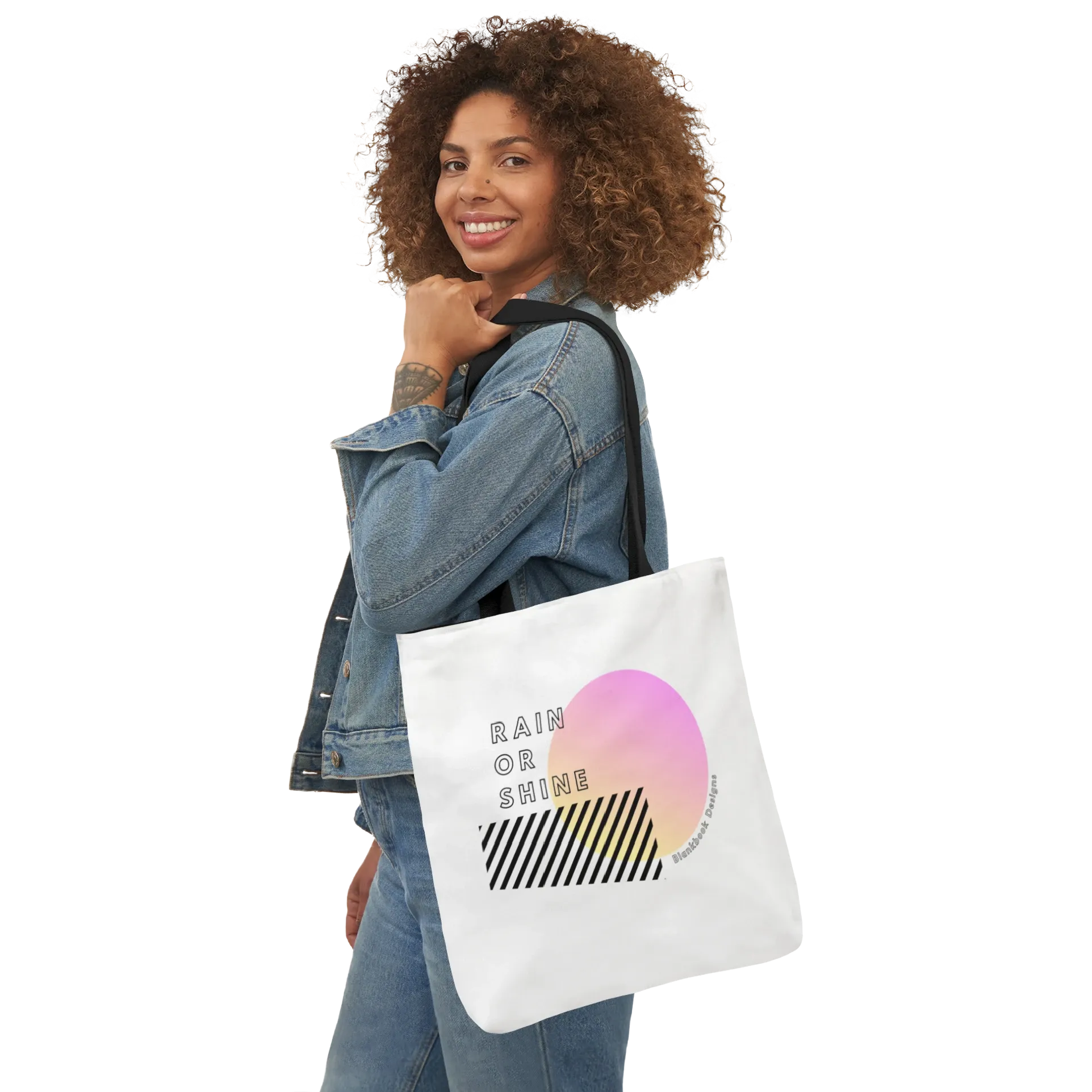 Gradient Sun Pink Tote, image 2 of 3