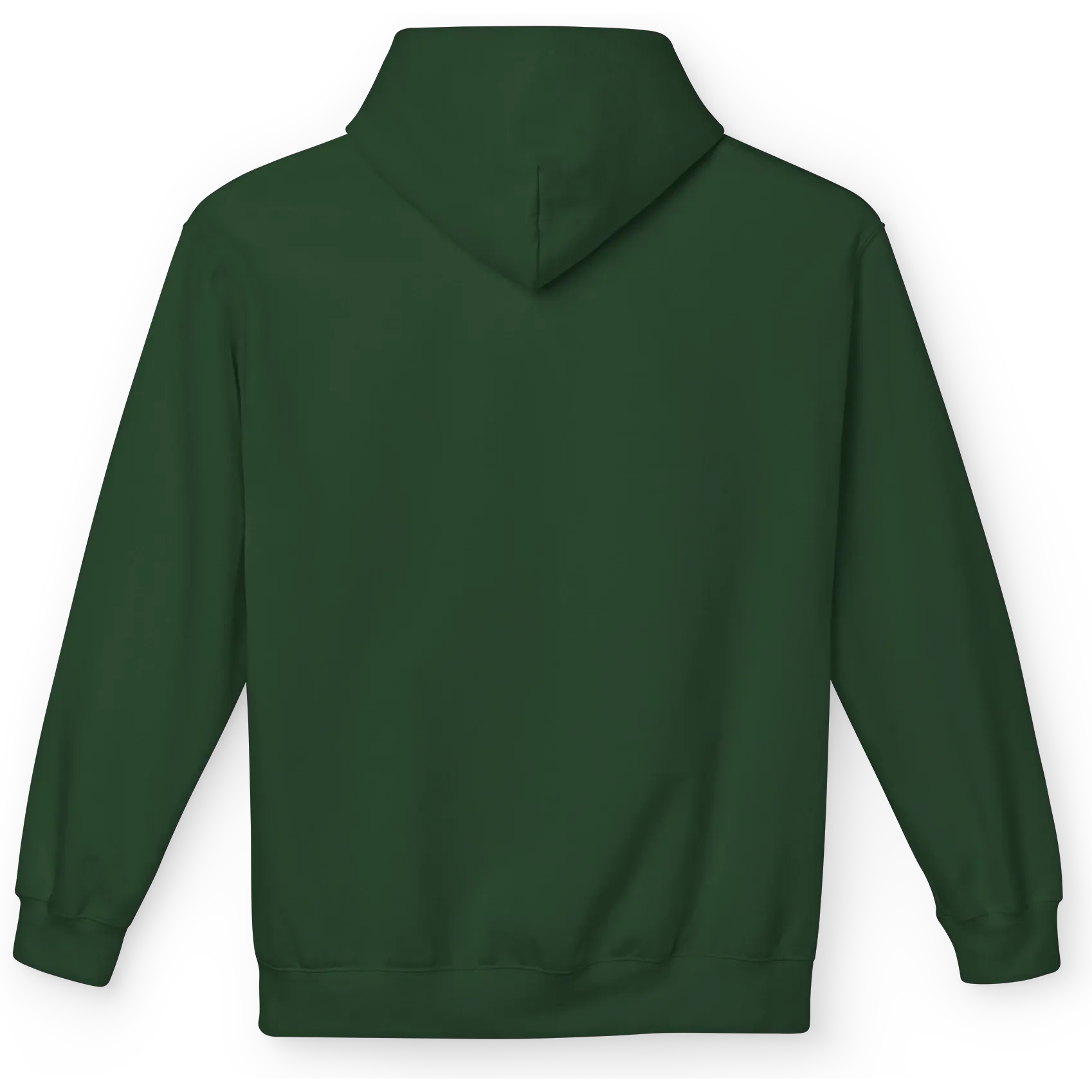 Color Box Hoodie, Forest Green, image 3 of 3