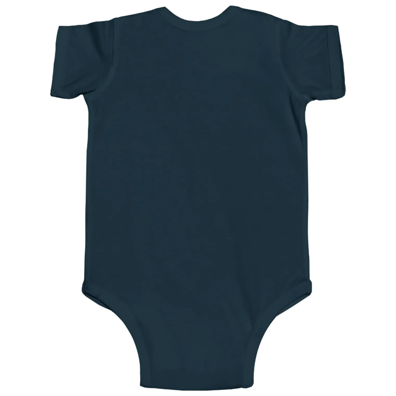 Rain or Shine Baby Bodysuit, Navy, image 2 of 3