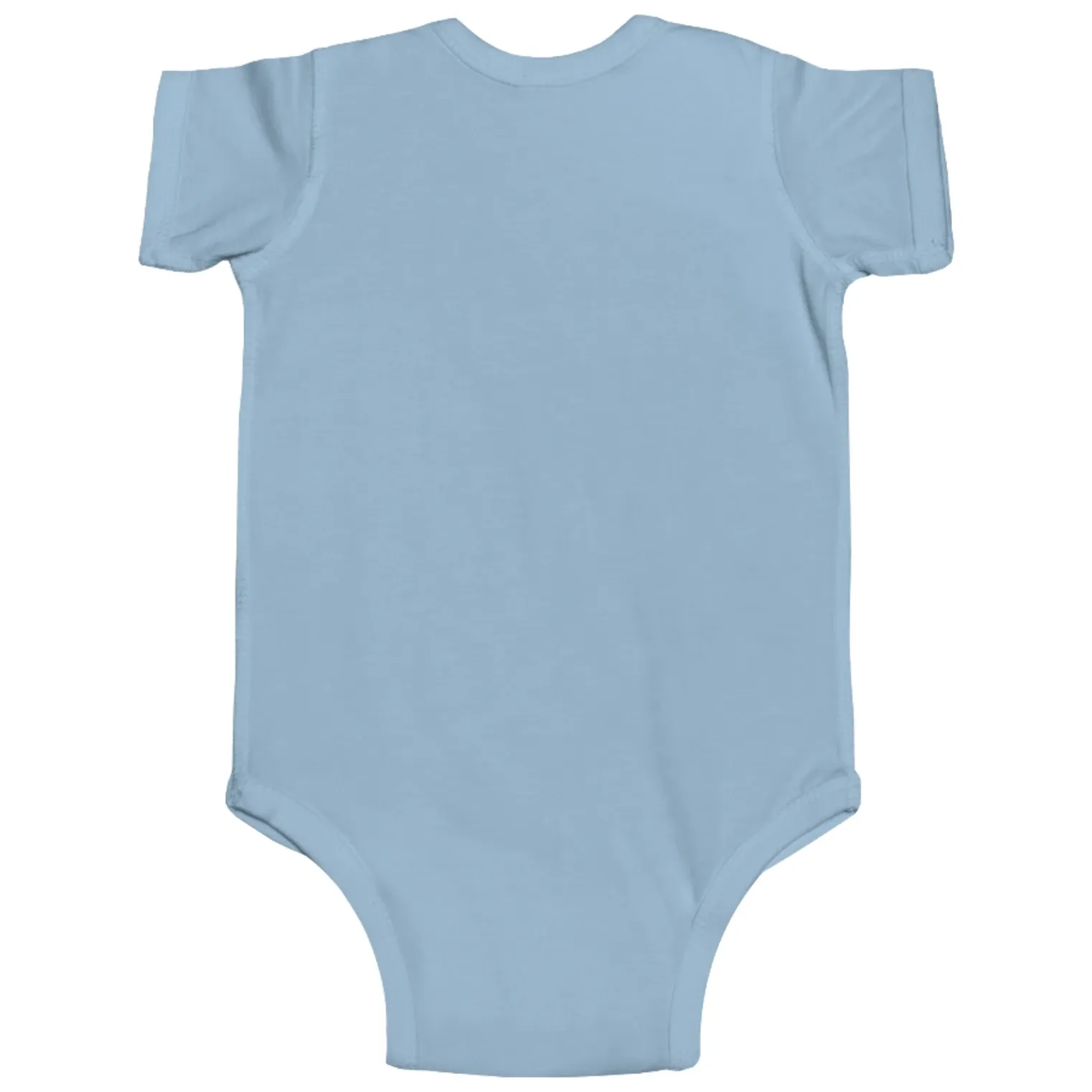 Rain or Shine Baby Bodysuit, Light Blue, image 2 of 3