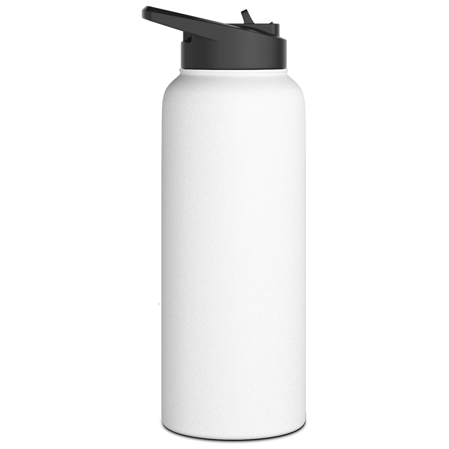 Rain or Shine Bottle, Black Print, White, 32oz, image 3 of 4