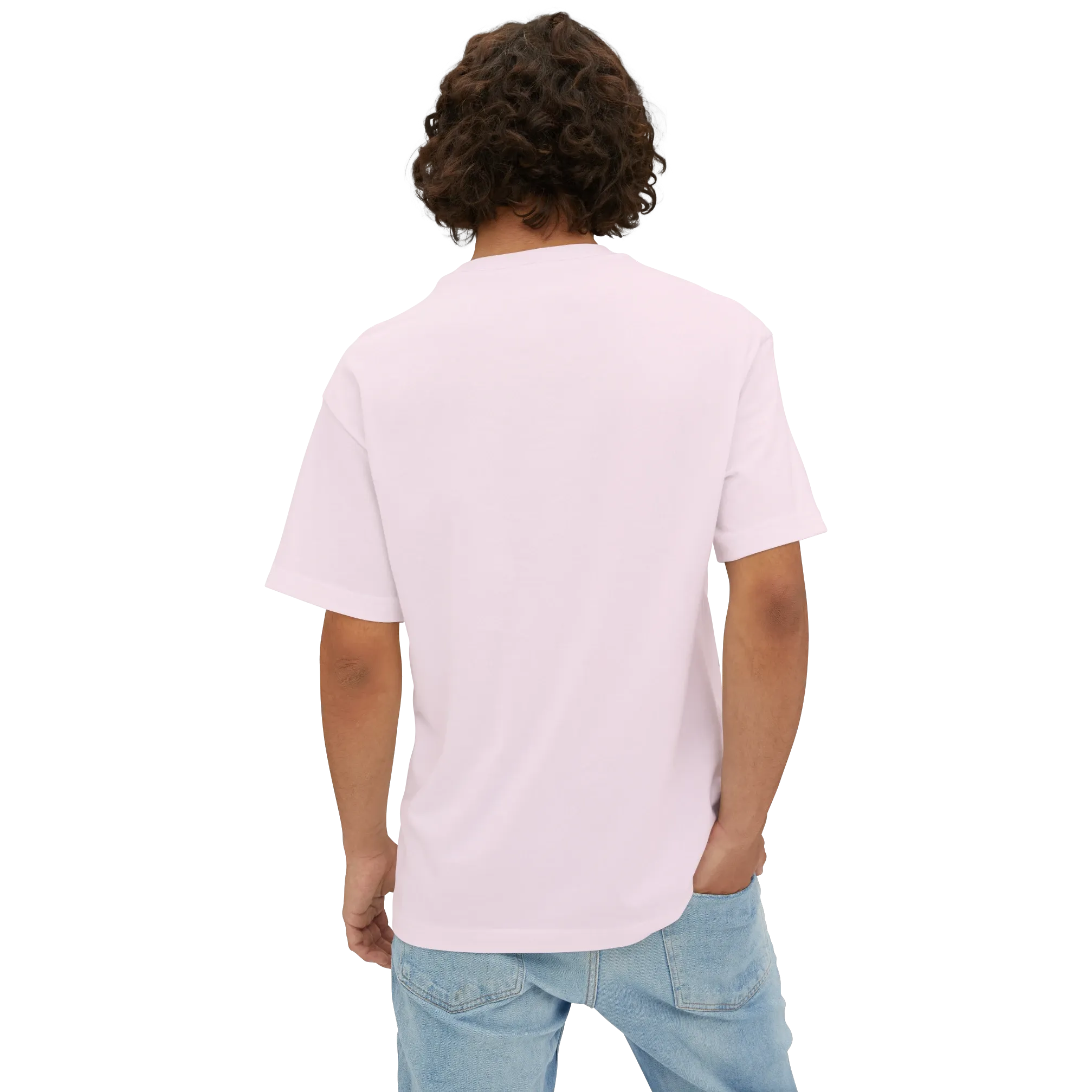 Gradient Sun Blue Tee, Soft Pink, image 3 of 5