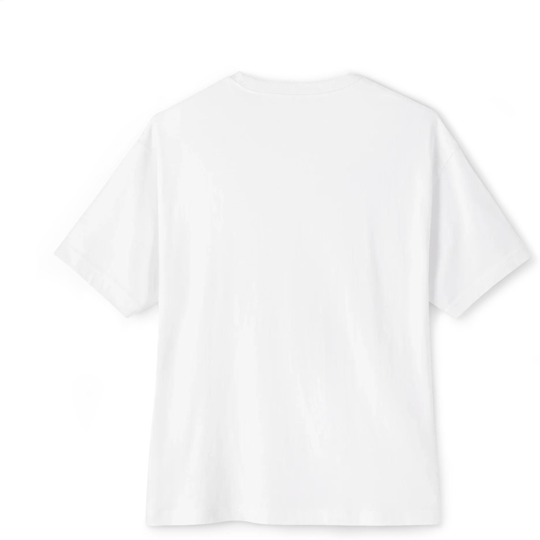 Rain or Shine Tee, Black Print, White, image 3 of 7