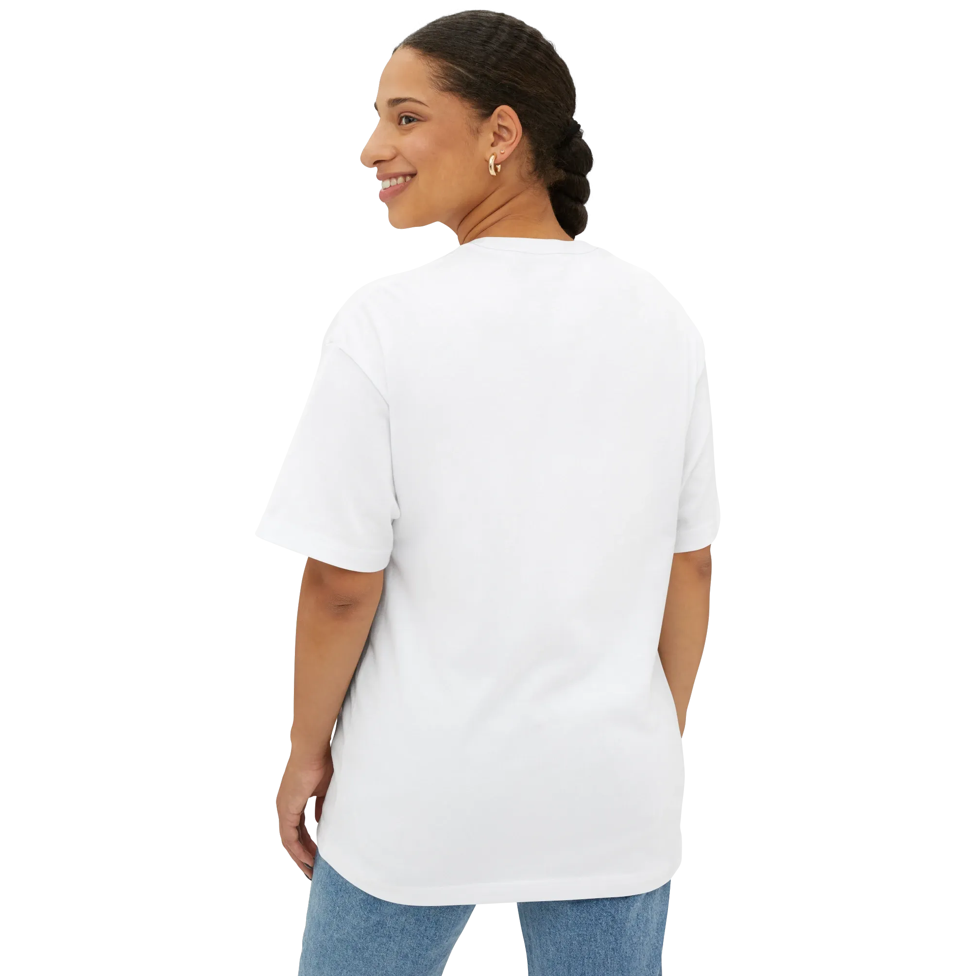 Gradient Sun Blue Tee, White, image 3 of 5