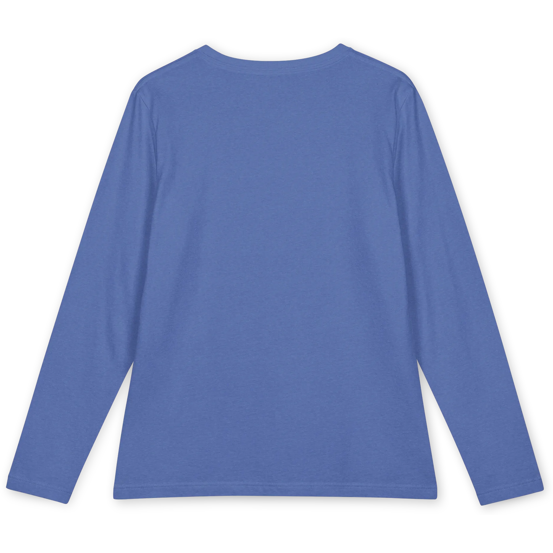 Keep Weird Women's Longsleeve, Heathered Royal, image 3 of 3