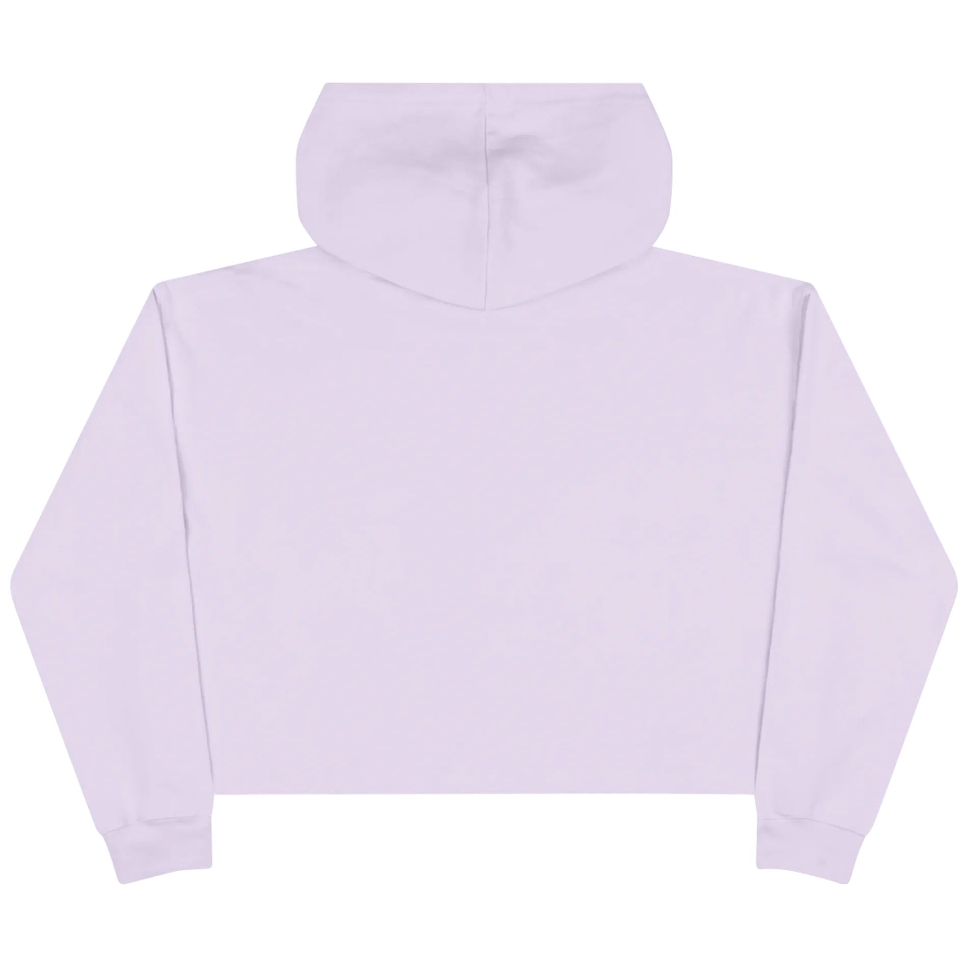 Color Box Crop Hoodie, Lilac, image 2 of 2