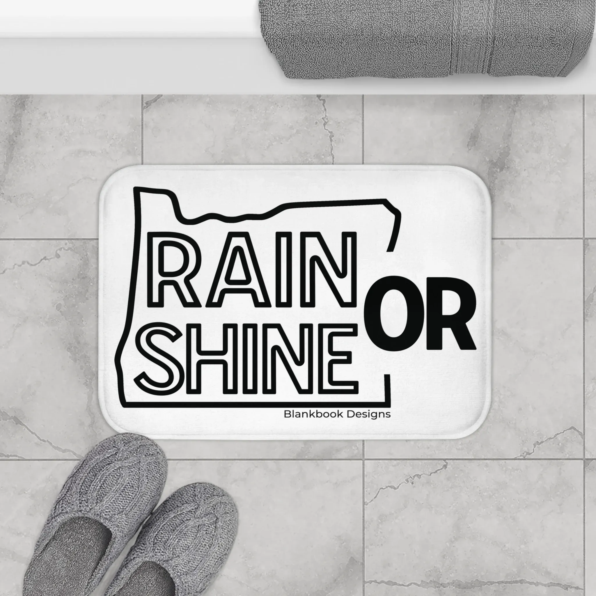Rain or Shine Bath Mat, image 3 of 4