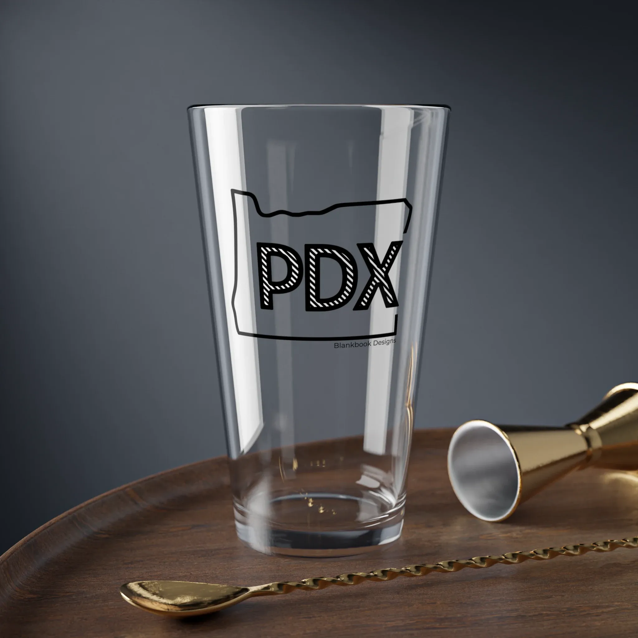 PDX Pint Glass, image 2 of 3
