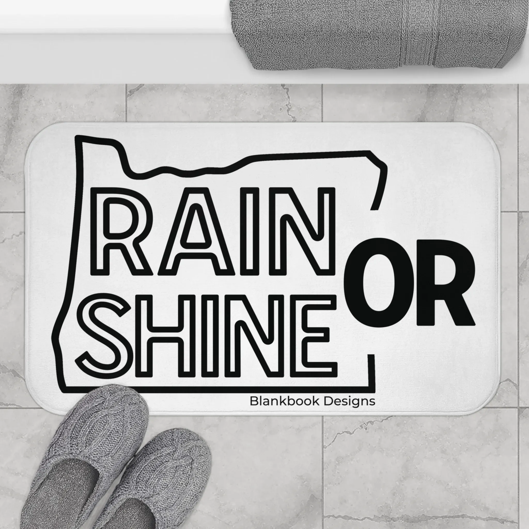 Rain or Shine Bath Mat, image 4 of 4
