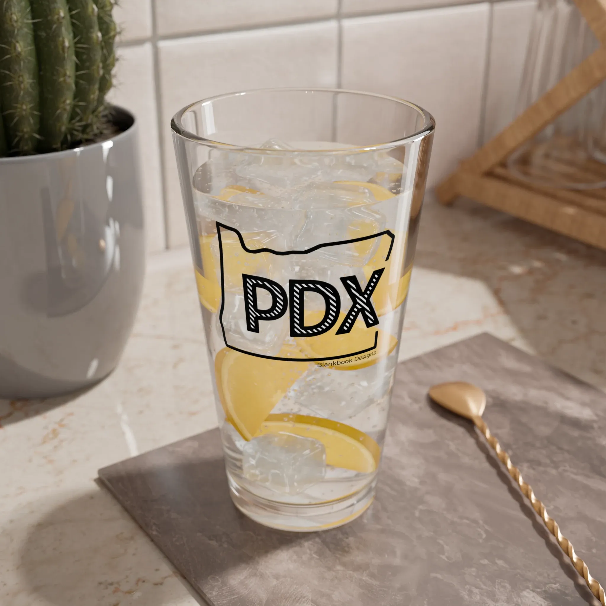 PDX Pint Glass, image 3 of 3